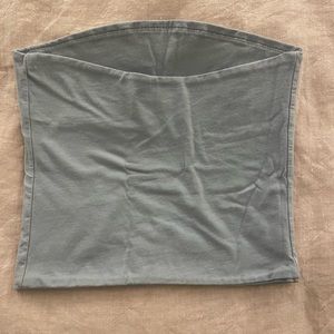 Baby blue brandy Melville crop top